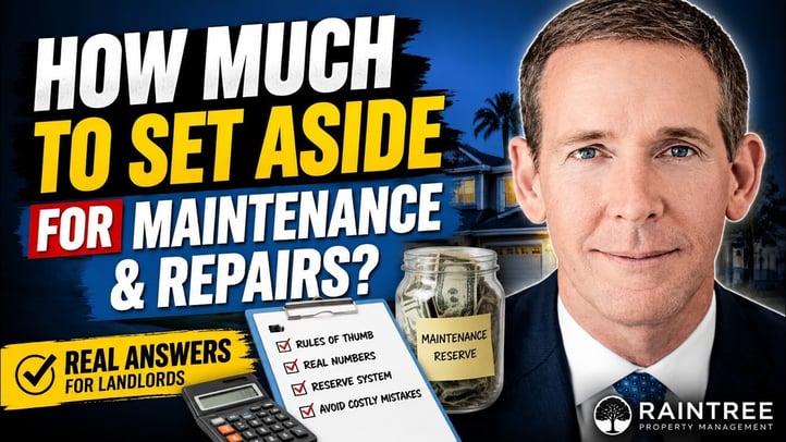How Much Should You Budget for Rental Property Maintenance? (A California Owner's Guide)